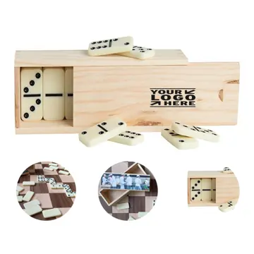 Premium Wooden Domino Set