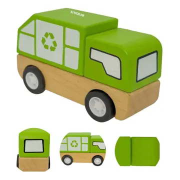 Eco-Friendly Wooden Toy Truck