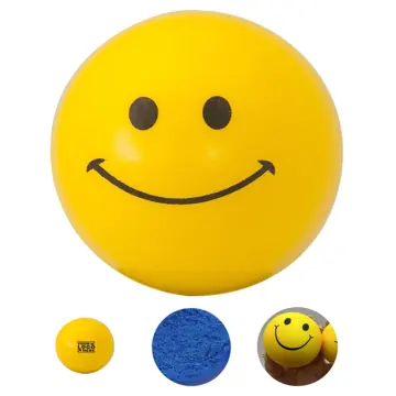 Happy Face Stress Relief Ball