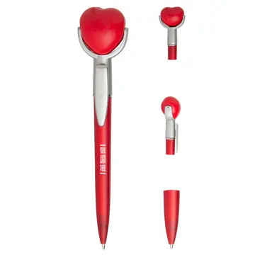 Heart-Shaped Stress Relief Pen