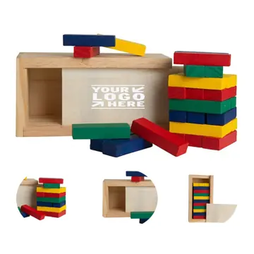Rainbow Wooden Stacking Puzzle