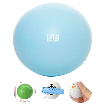 Festive Snowflake Stress Ball