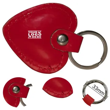 Eco-Friendly Heart Keychain