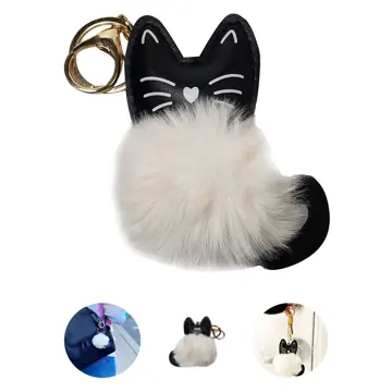 Feline Plush Keychain
