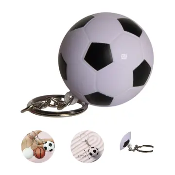 Soccer Ball Stress Relief Keychain