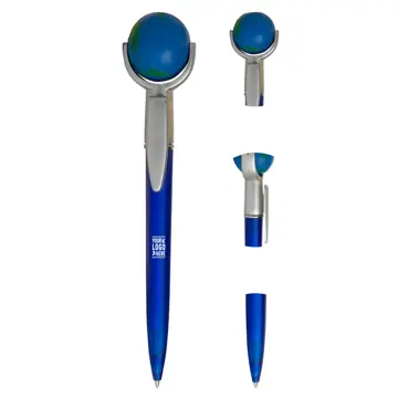 Globe Squeeze Ballpoint Pen