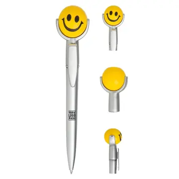 Happy Face Squeeze Pen