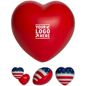 Patriotic Heart Stress Reliever