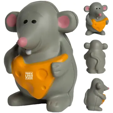 Cheesy Mouse Stress Ball