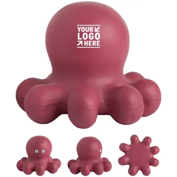 Squeezable Octopus Stress Toy
