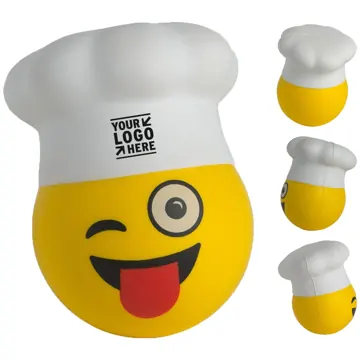 Chef Emoji Stress Relief Toy